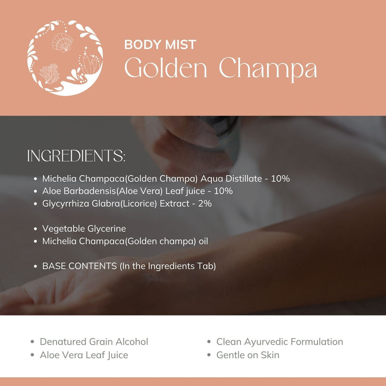 Golden Champa Body Mist