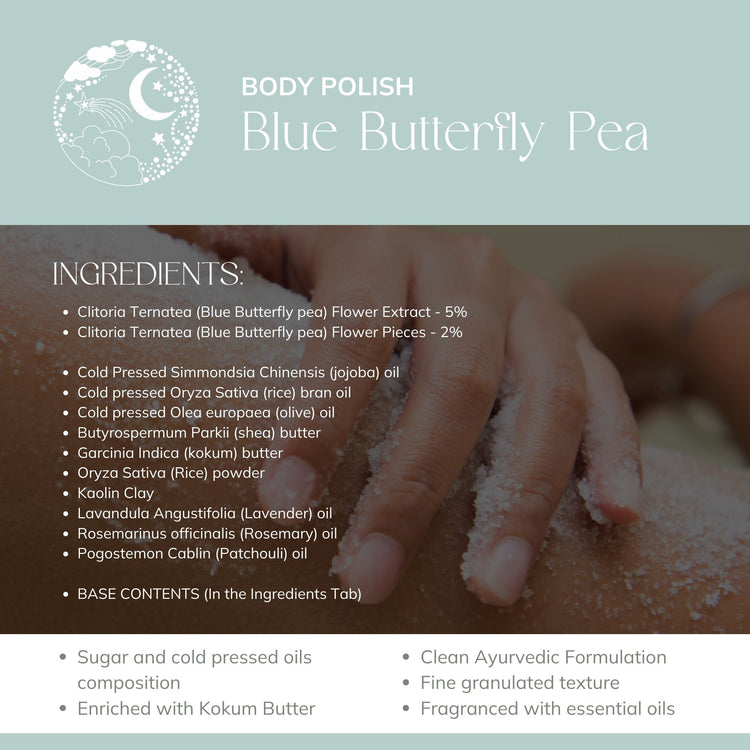 Blue Butterfly Pea Body Polish