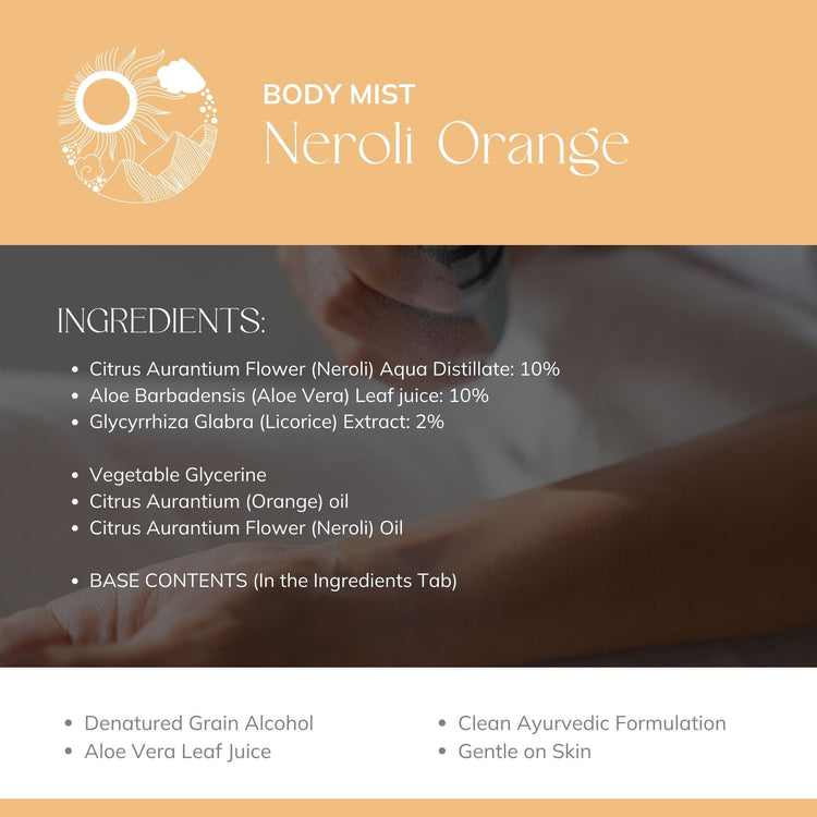 Neroli Orange Body Mist