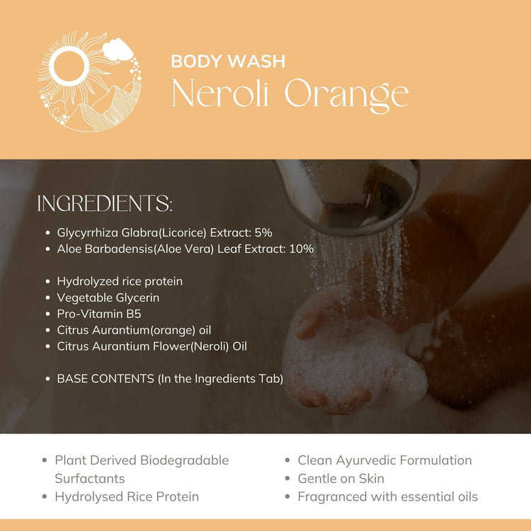 Neroli Orange Body Wash