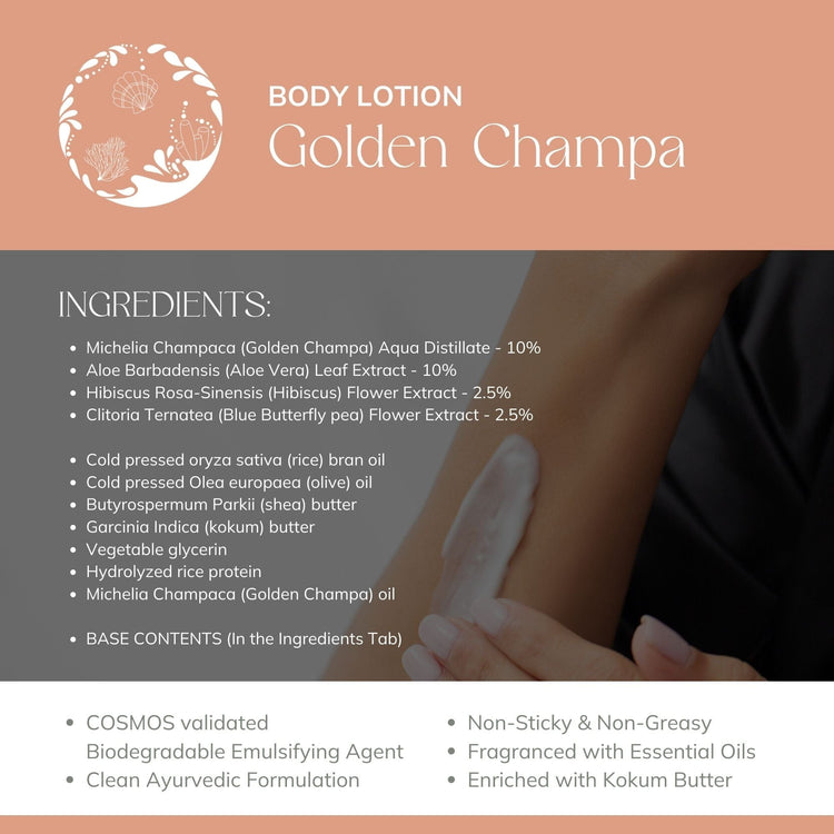 Golden Champa Body Lotion