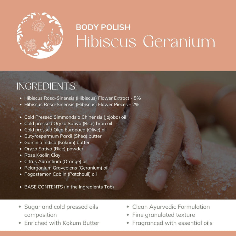 Hibiscus Geranium Body Polish