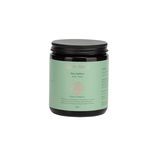 Rice Saffron Body Polish