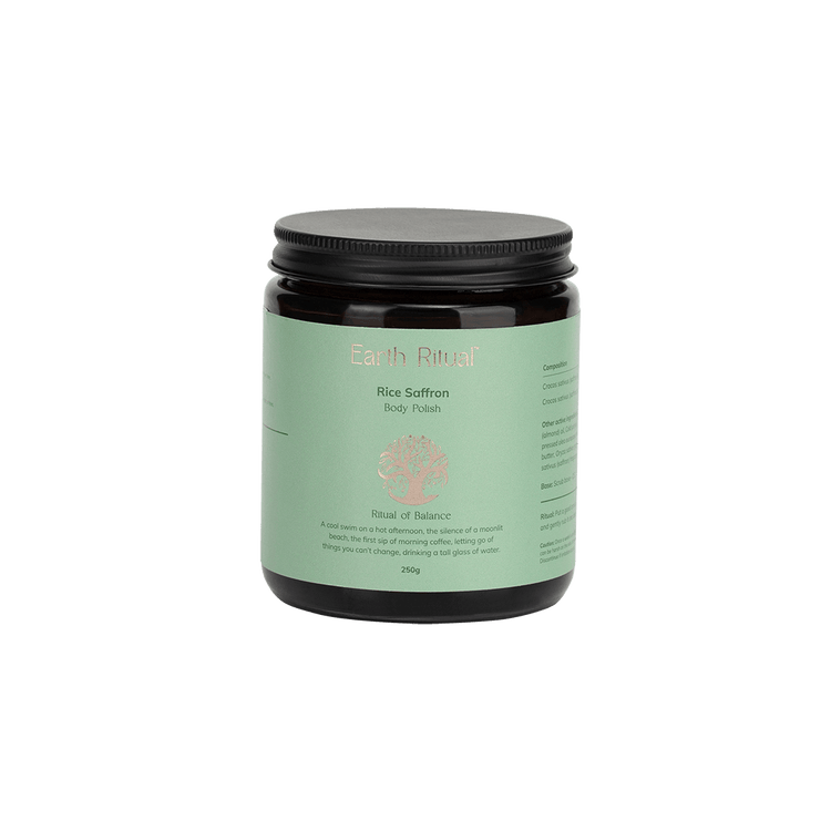 Rice Saffron Body Polish