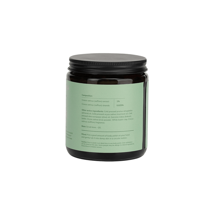 Rice Saffron Body Polish