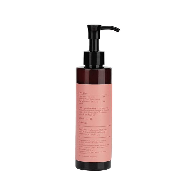 Hibiscus Geranium Body Wash